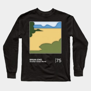 Another Green World / Original Minimalist Graphic Artwork Design Long Sleeve T-Shirt